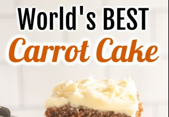 Carrot Sheet Cake with Cream Cheese Icing