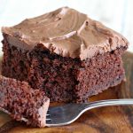 Best Chocolate Cake Recipe with Chocolate Sour Cream Frosting