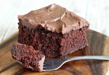 Best Chocolate Cake Recipe with Chocolate Sour Cream Frosting