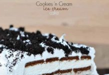 Oreo Ice Cream Cake