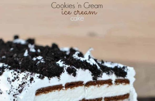 Oreo Ice Cream Cake