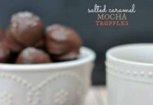 Salted Caramel Mocha Truffles