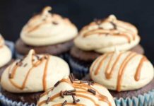 Chocolate Biscoff Cupcakes