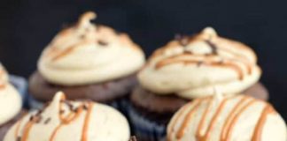 Chocolate Biscoff Cupcakes