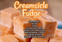 CREAMSICLE FUDGE