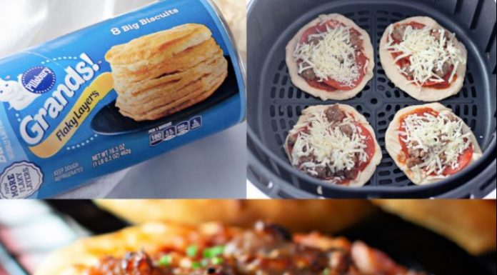 EASY AIR FRYER PIZZA