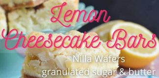 Lemon Cheesecake Bars