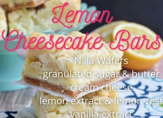 Lemon Cheesecake Bars