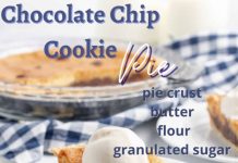 Chocolate Chip Cookie Pie