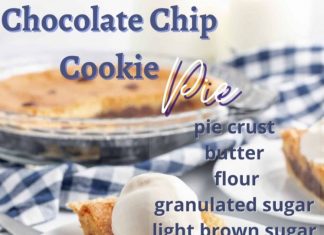 Chocolate Chip Cookie Pie