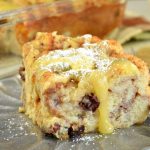Dad’s Bread Pudding Recipe with Lemon Sauce