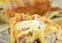 Dad’s Bread Pudding Recipe with Lemon Sauce