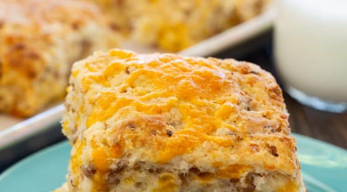 SAUSAGE CHEESE BISCUITS