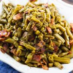 CROCK POT BUTTERY BACON GREEN BEANS