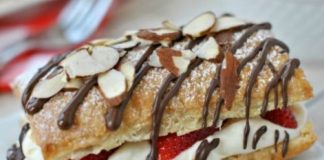 Strawberry Cheesecake Napoleons