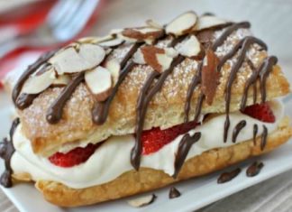 Strawberry Cheesecake Napoleons
