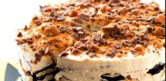 Chocolate Peanut Butter Refrigerator Cake