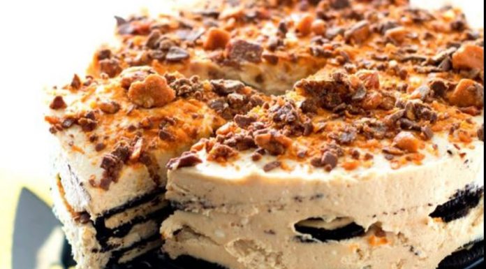 Chocolate Peanut Butter Refrigerator Cake