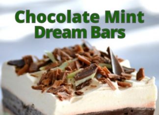 Chocolate Mint Dream Bars