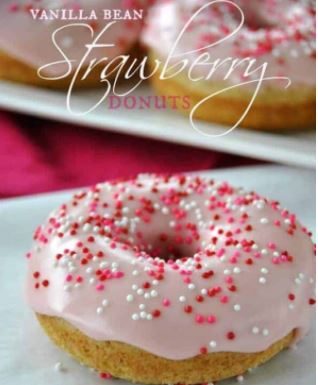 Vanilla Bean Baked Donuts