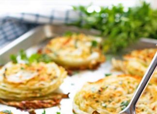 Oven Roasted Cabbage Steaks