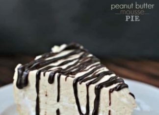 Peanut Butter Mousse Pie