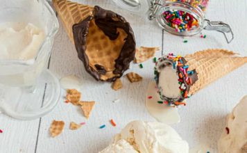 Homemade Vanilla Ice Cream