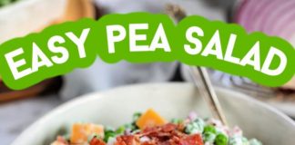 THE BEST PEA SALAD