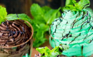 EASY CHOCOLATE MINT MOUSSE