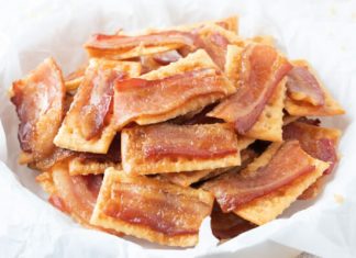 BACON CRACKERS (AKA PIG CANDY CRACKERS)
