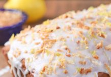 LEMON COCONUT YOGURT BREAD