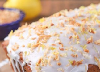 LEMON COCONUT YOGURT BREAD