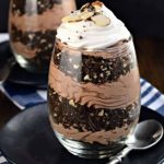 Chocolate Almond Cheesecake Parfait