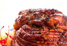 SLOW COOKED PINEAPPLE BROWN SUGAR GLAZED HAM