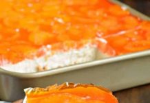 Mandarin Orange Pretzel Bars