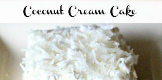 Coconut Cream Cake