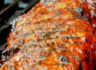 Grilled Spice Rubbed Pork Tenderloin