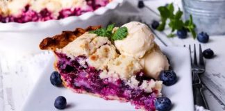Blueberry Cream Pie (Jess’s Gramma)