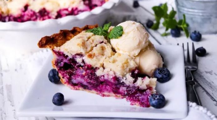 Blueberry Cream Pie (Jess’s Gramma)
