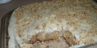 Banana Sheet Cake with Banana Frosting