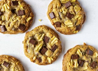 Potato Chip Chocolate Chip Cookies