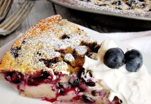 Blueberry Clafoutis