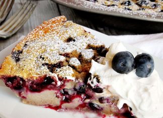 Blueberry Clafoutis