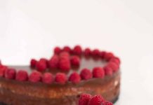 Chocolate Raspberry Cheesecake