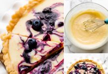 Lemon Blueberry Tart