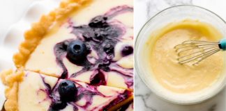 Lemon Blueberry Tart