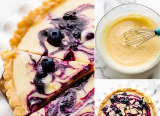 Lemon Blueberry Tart