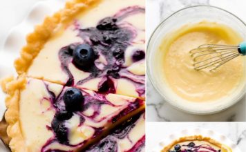Lemon Blueberry Tart