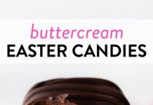 Easter Egg Buttercream Candies