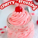 Maraschino Cherry Frosting